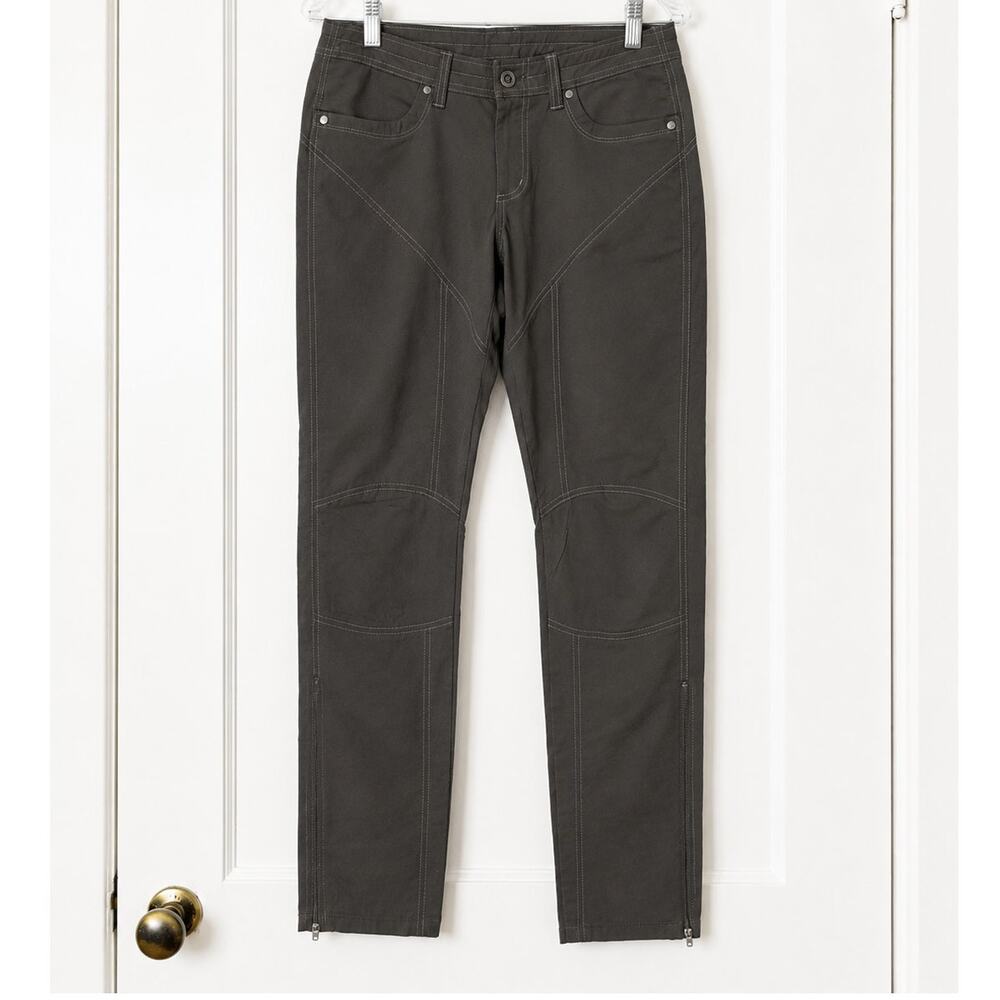 KÜHL Inspiratr Ankle Zip Hiking Pants Women’s Size 6 Regular Gray Outdoor Trail